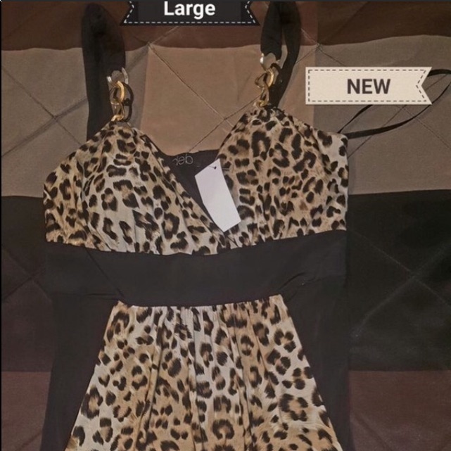 Brand New Deb Animal Print Dress